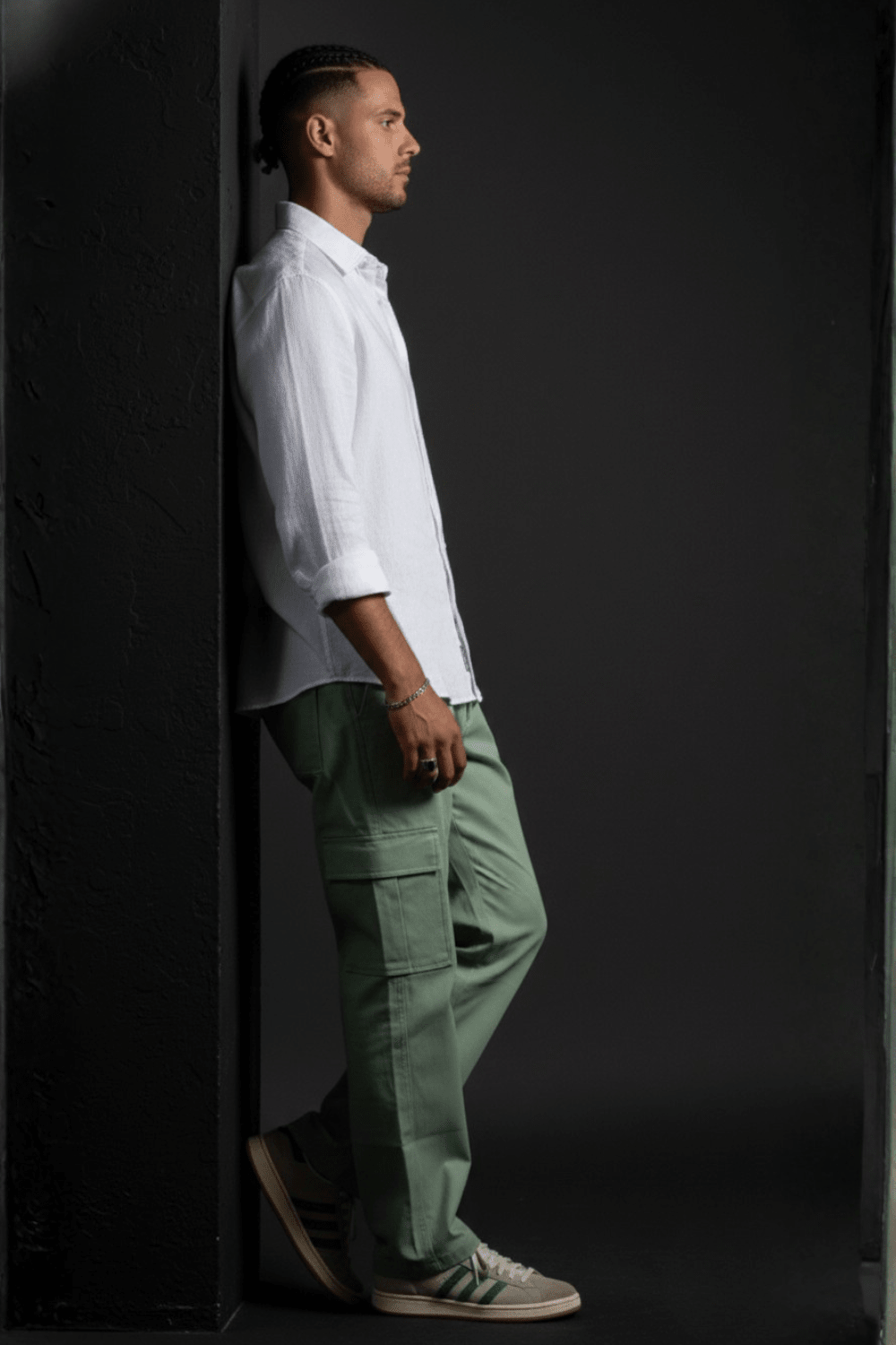ECHOLOPE Men’s Teal (Ocean Green) Cargo Pants | Stylish and Durable Cotton Cargos - Echolope