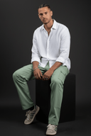 ECHOLOPE Men’s Teal (Ocean Green) Cargo Pants | Stylish and Durable Cotton Cargos - Echolope