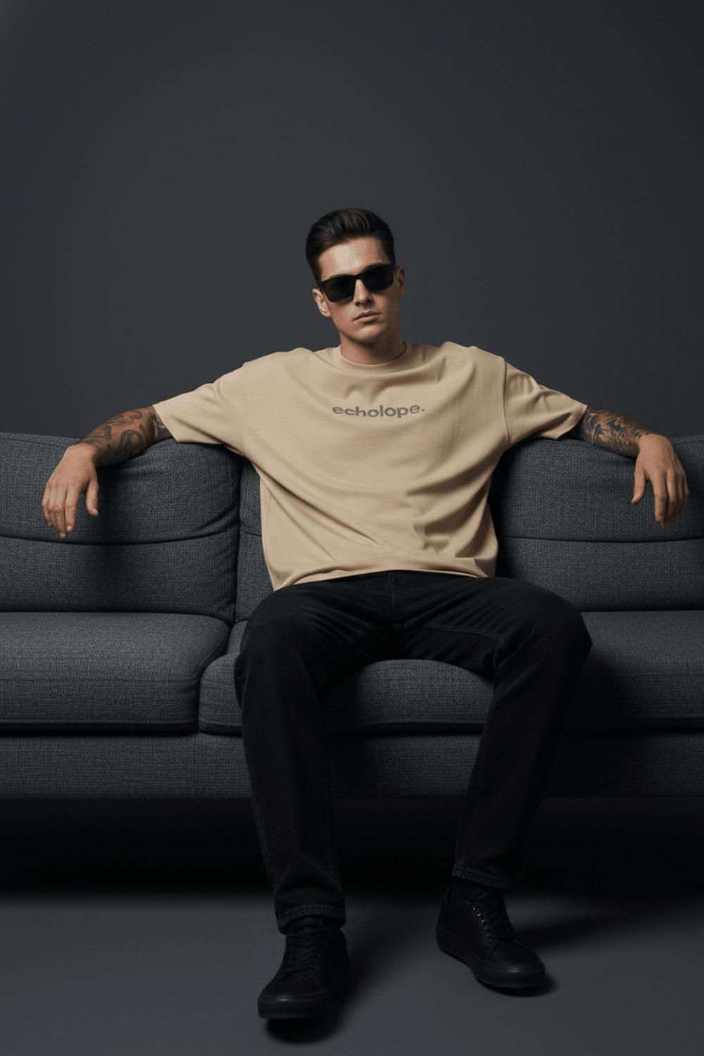 Echolope. Oversized T-Shirt For Men Secondary image