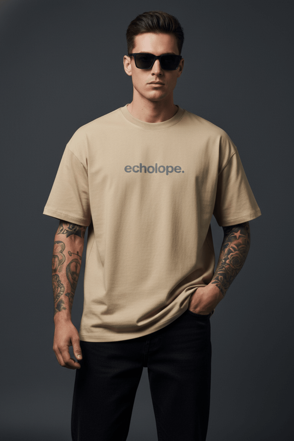 Echolope. Oversized T-Shirt For Men - Echolope Main image