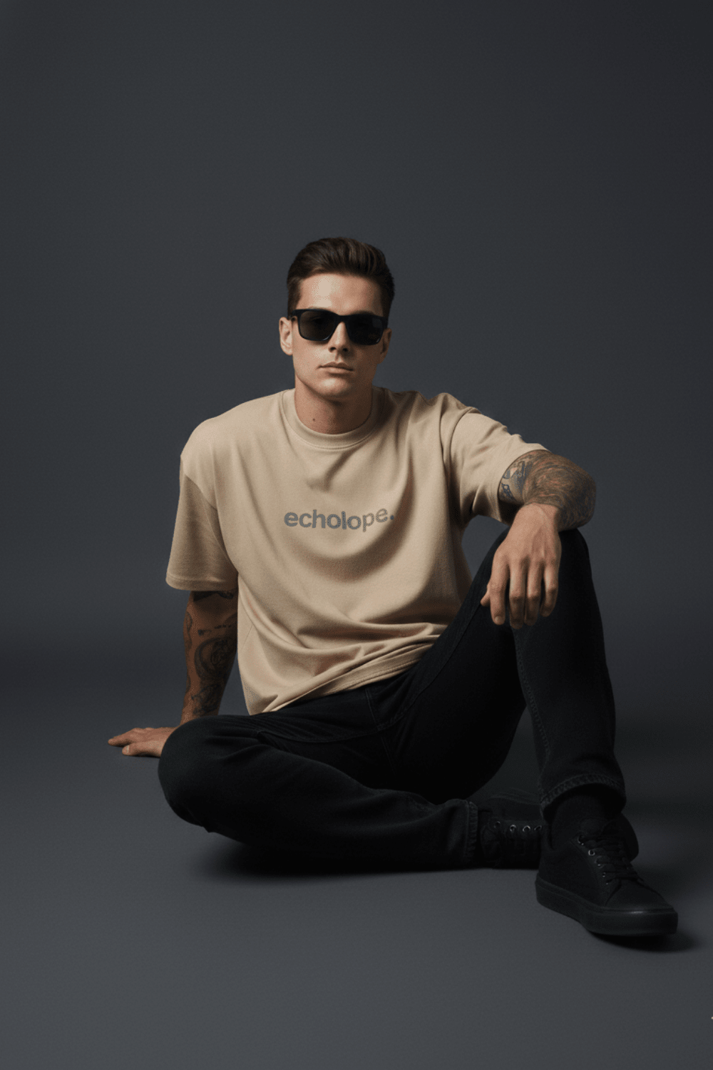 Echolope. Oversized T-Shirt For Men - Echolope