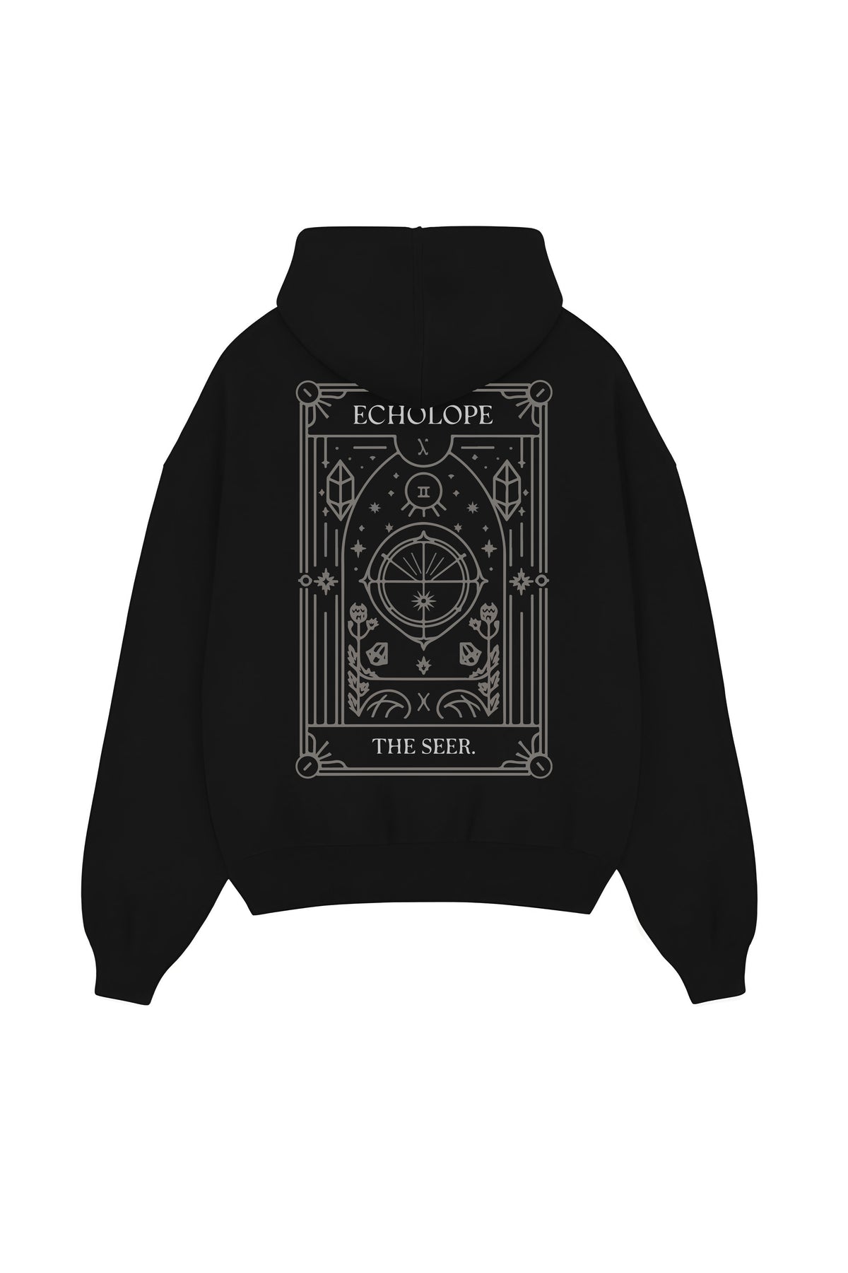 echolope-the seer printed hoodie for men