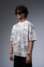 Existance Oversized Graphic T-Shirt - Echolope