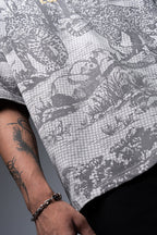 Existance Oversized Graphic T-Shirt - Echolope
