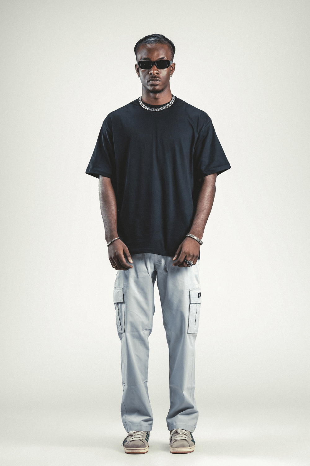 Grey Cargo For Men's | Cotton Cargo Pants | Comfortable & Durable Cargos - Echolope
