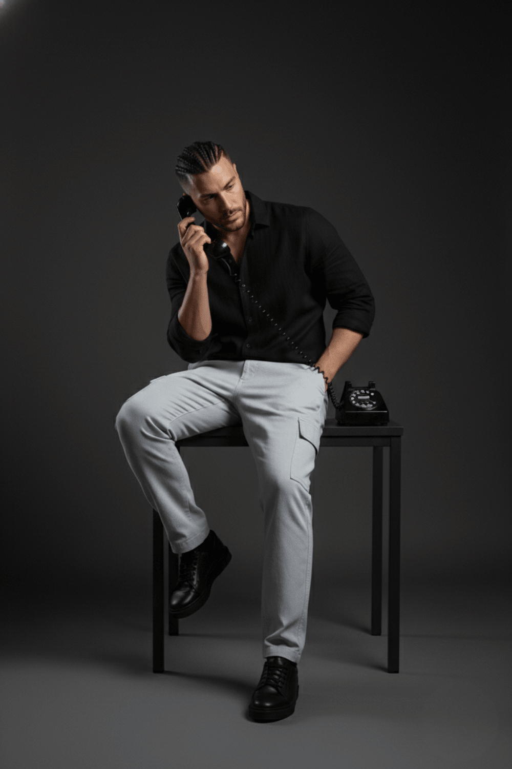 Grey Cargo For Men's | Cotton Cargo Pants | Comfortable & Durable Cargos - Echolope