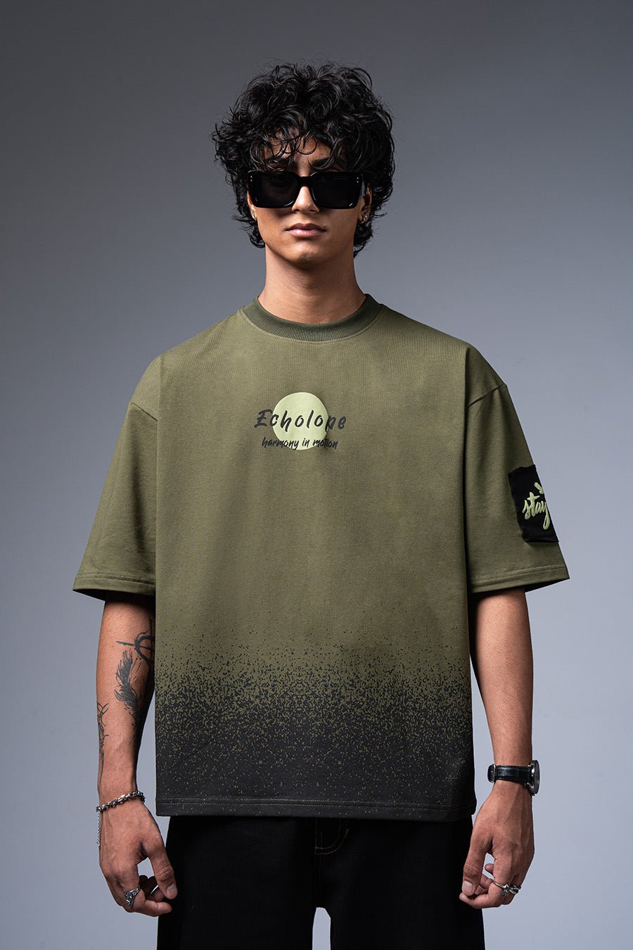 Harmony Oversized Graphic T-Shirt Secondary image