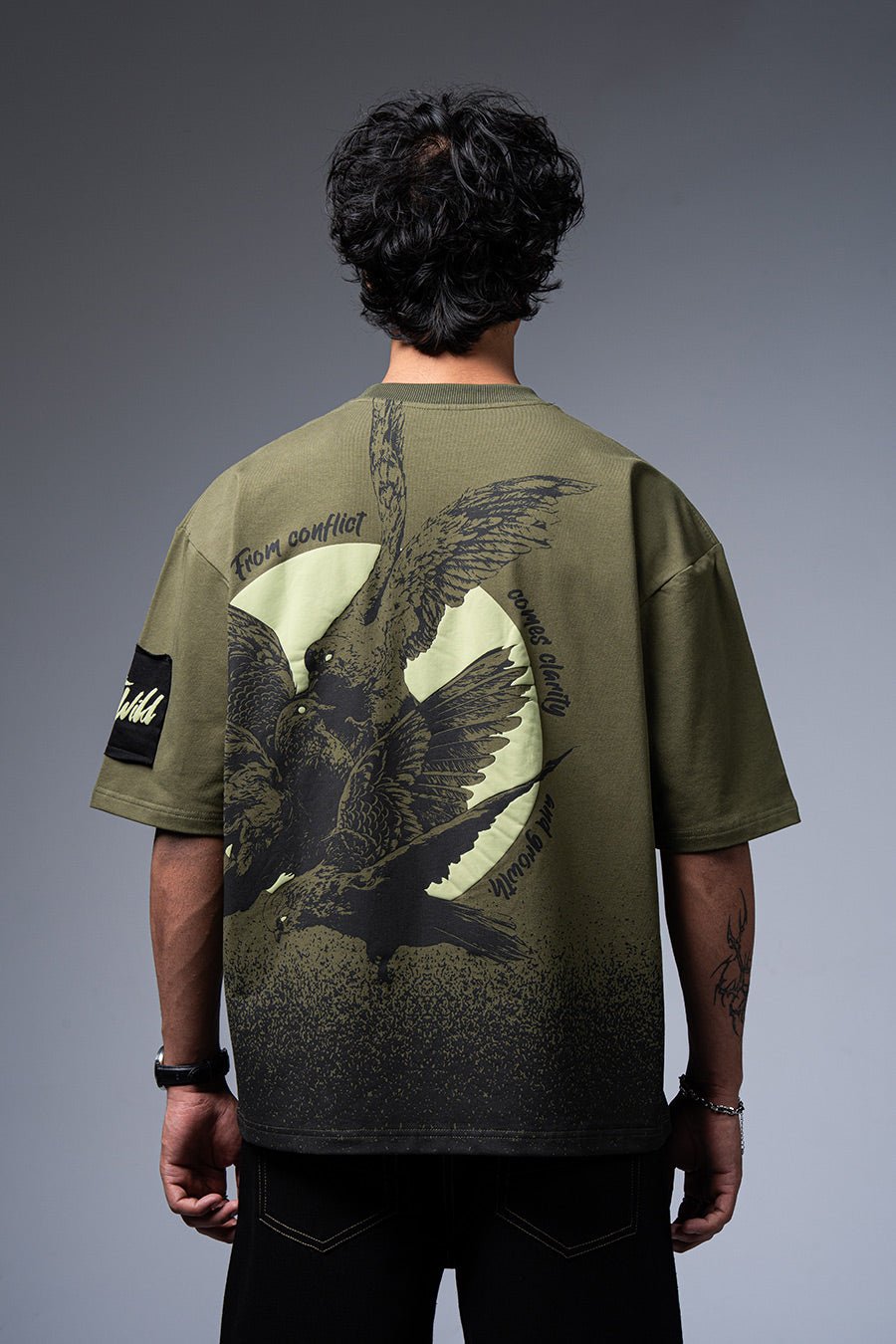 Harmony Oversized Graphic T-Shirt - Echolope Main image