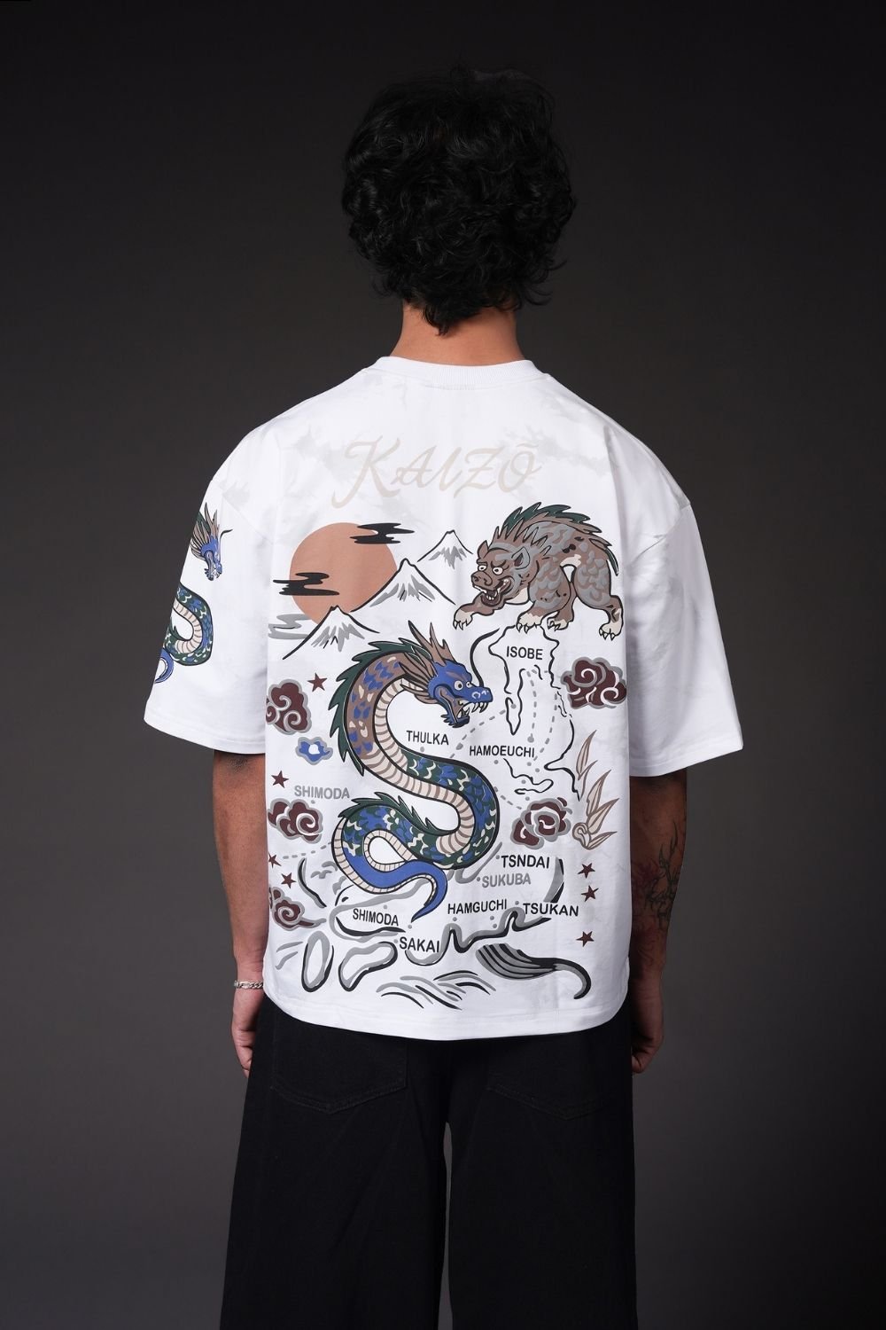 Kairo Streetwear Oversized T-Shirt - Echolope Main image