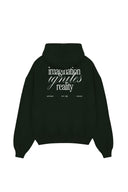 Karycoded x Echolope | Men's Oversize Premium Fleece Hoodie – "Imagination Ignites Reality" - Echolope