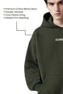 Karycoded x Echolope | Men's Oversize Premium Fleece Hoodie – "Imagination Ignites Reality" - Echolope