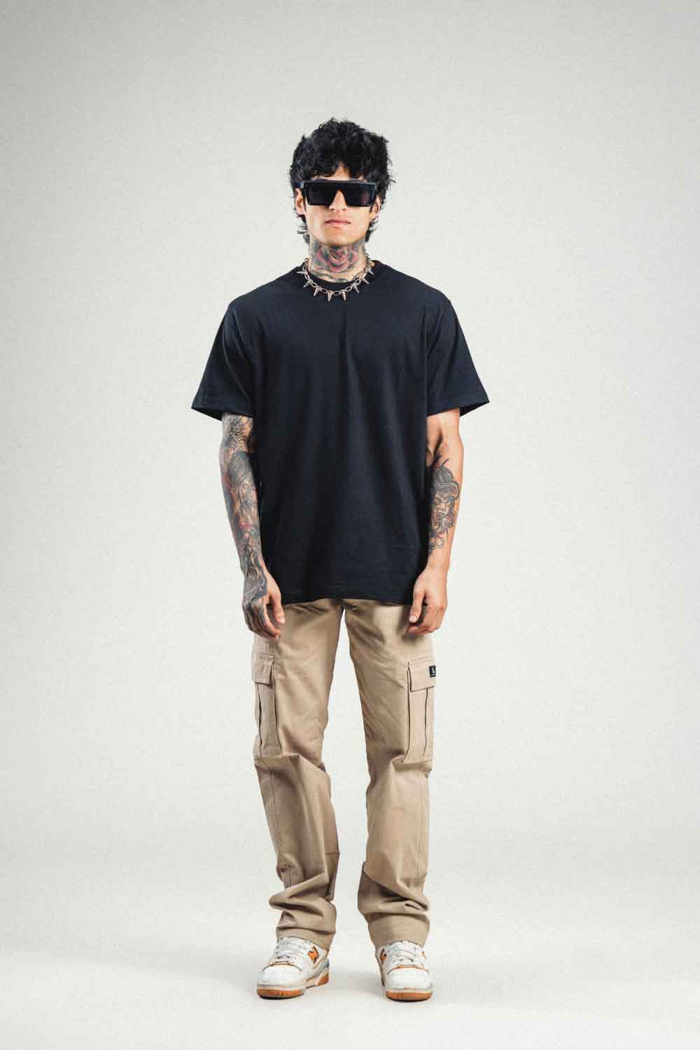 Men's Biege Cargo | Beige Cotton Stylish Cargo Pants | Comfortable & Durable Cargos - Echolope