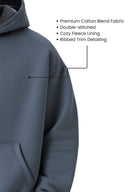 Men's Premium Dark Grey Hoodie For Men - Comfort and Durability - Echolope