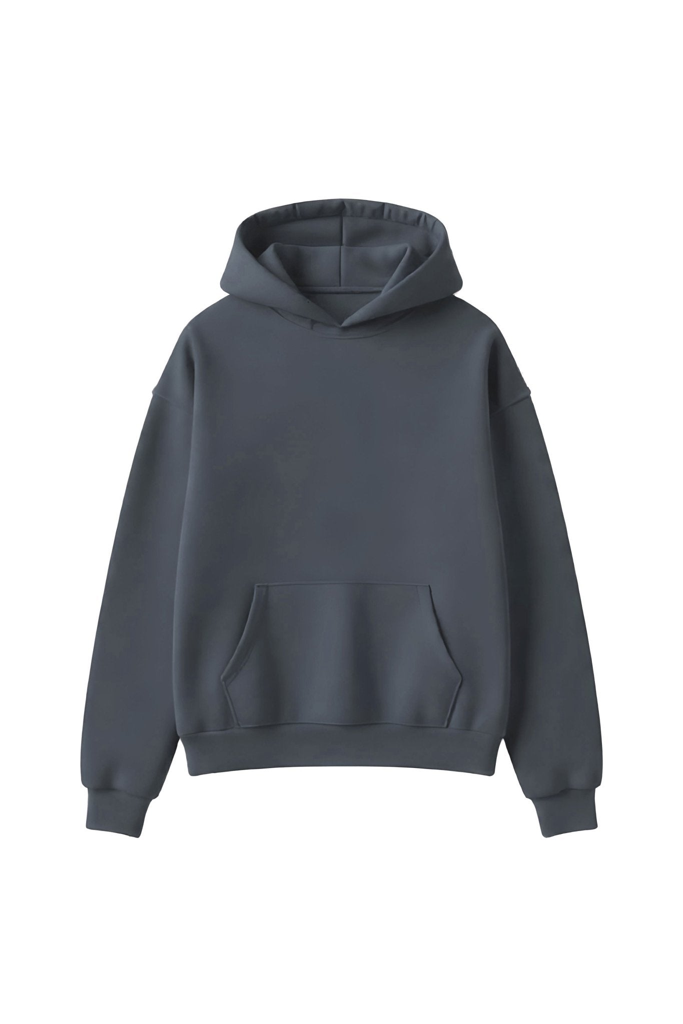Men's Premium Dark Grey Hoodie For Men Comfort and Durability