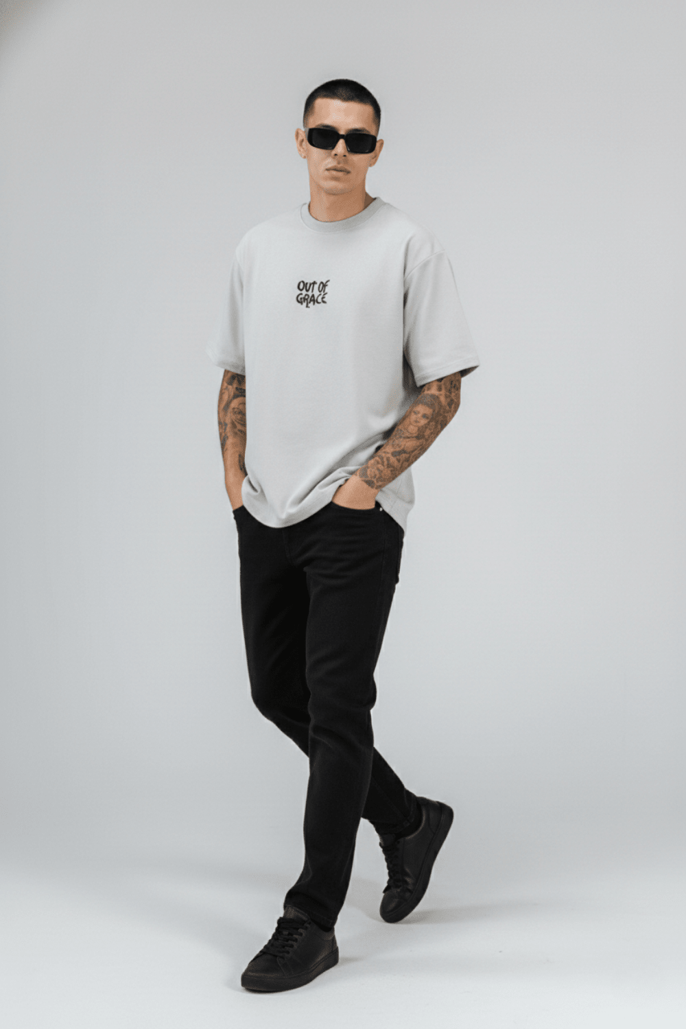 “Out of Grace” Fallen Angel T‑Shirt - Echolope