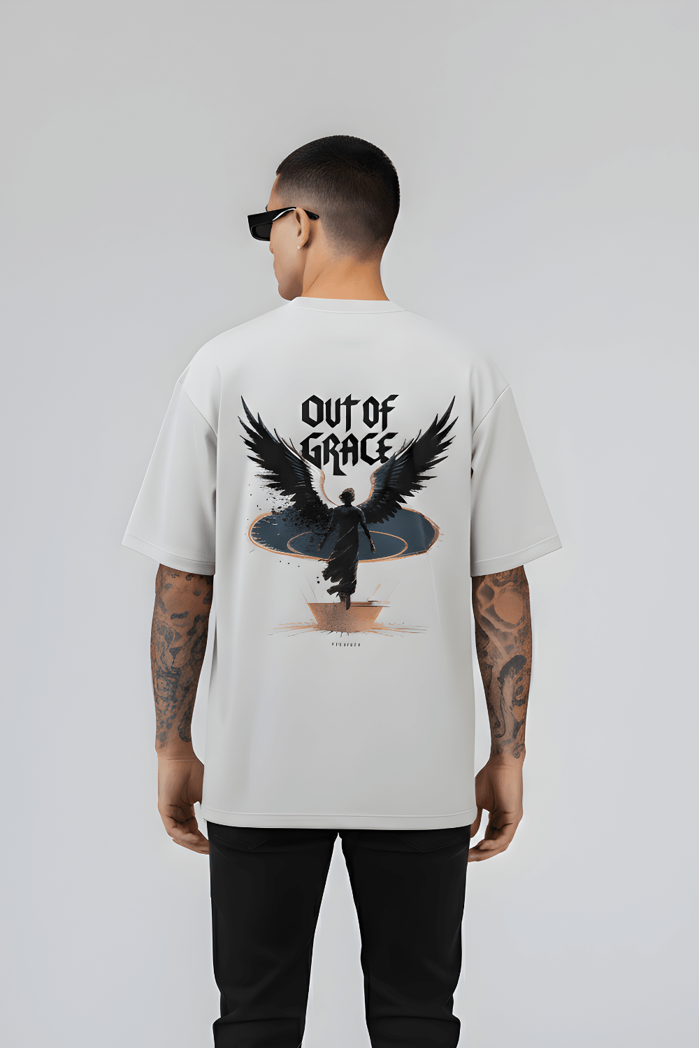 “Out of Grace” Fallen Angel T‑Shirt - Echolope Main image