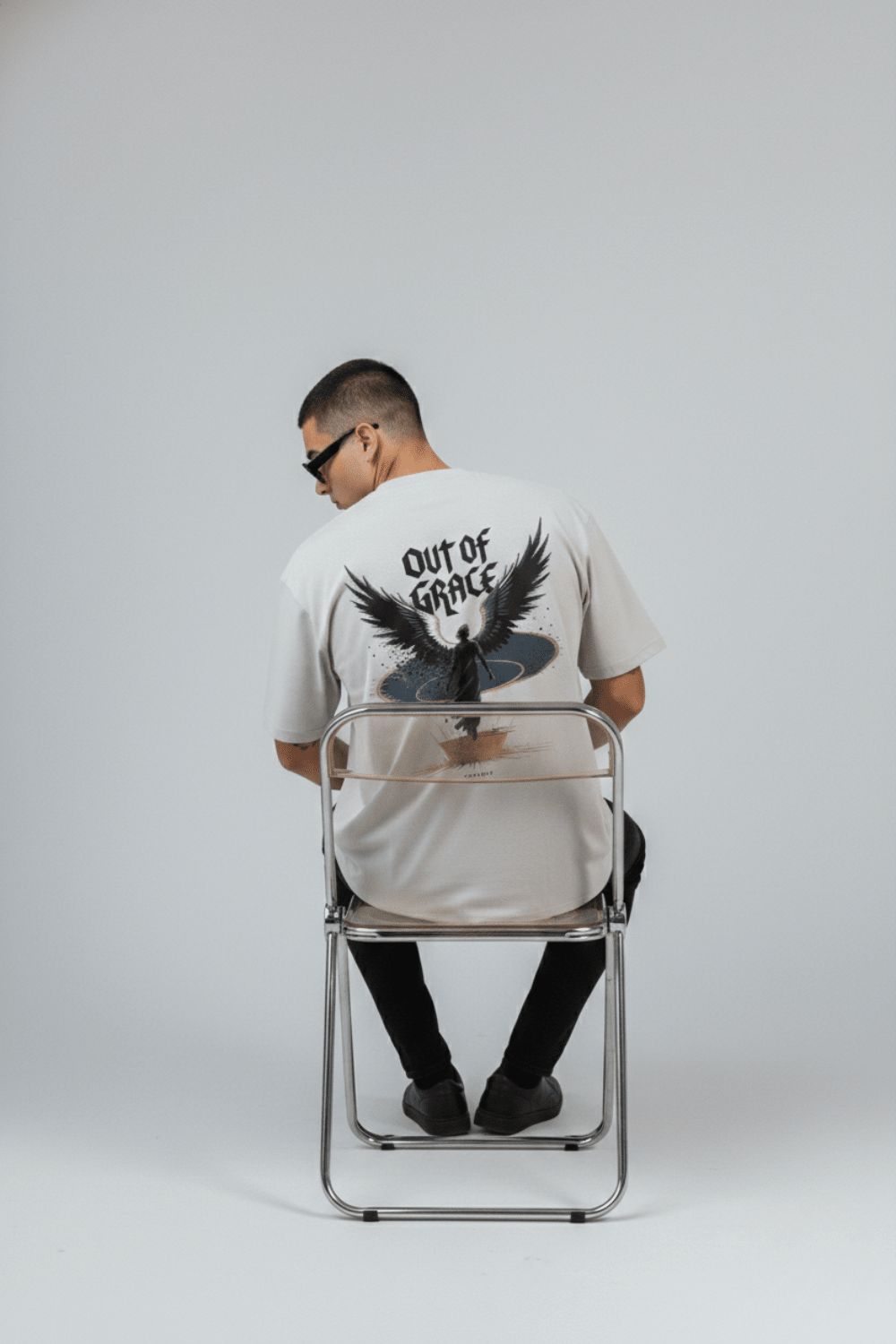 “Out of Grace” Fallen Angel T‑Shirt - Echolope