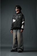 Oversize Dark Celestial Oversized Hoodie - Echolope