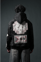 Oversize Dark Celestial Oversized Hoodie - Echolope