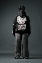 Oversize Dark Celestial Oversized Hoodie - Echolope