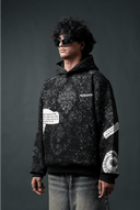 Oversize Dark Celestial Oversized Hoodie - Echolope