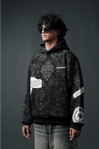 Oversize Dark Celestial Oversized Hoodie - Echolope