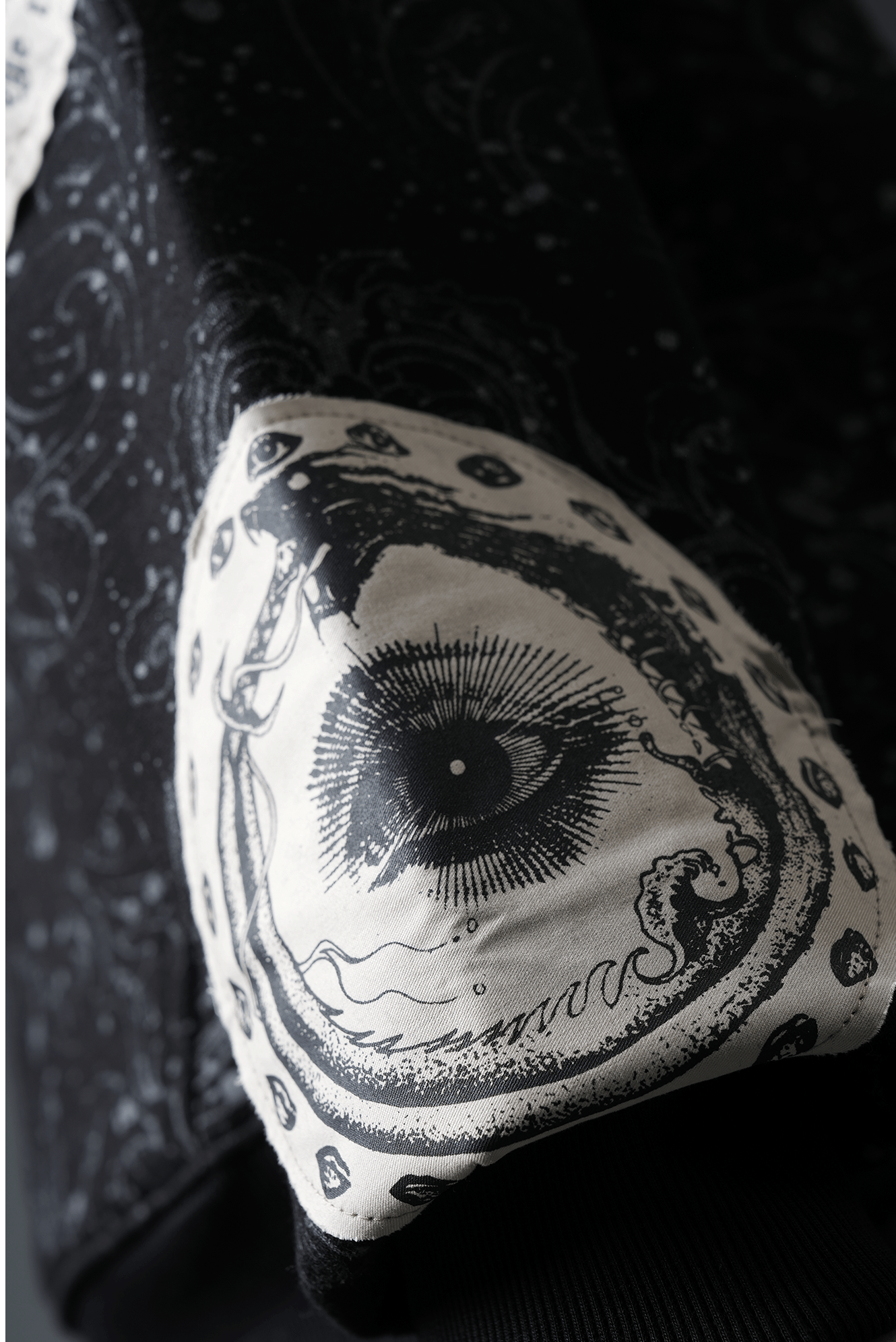 Oversize Dark Celestial Oversized Hoodie - Echolope