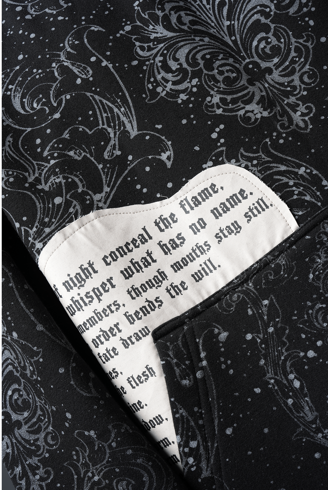 Oversize Dark Celestial Oversized Hoodie - Echolope