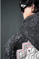 Oversize Dark Celestial Oversized Hoodie - Echolope