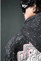 Oversize Dark Celestial Oversized Hoodie - Echolope