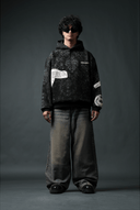 Oversize Dark Celestial Oversized Hoodie - Echolope