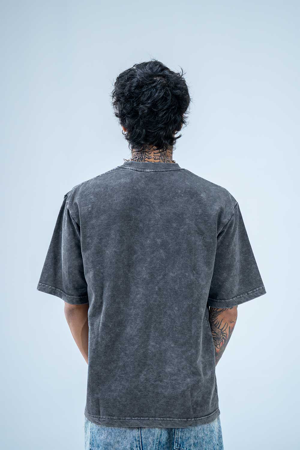 Power Corrupts Oversized Graphic T-Shirt For Men - Echolope