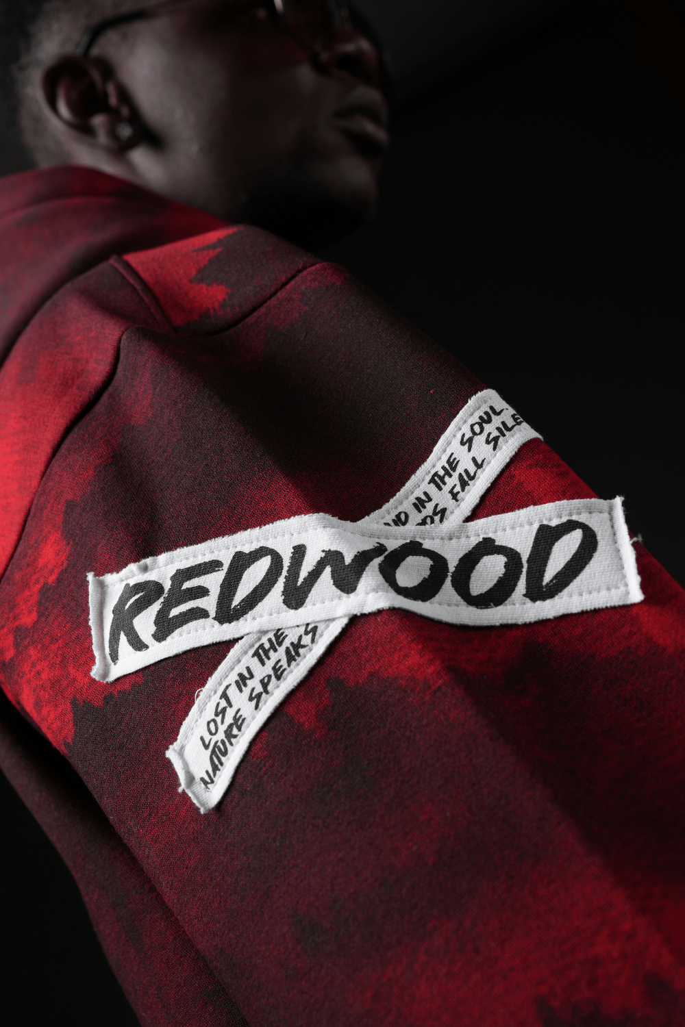 Redwood Oversized Printed Hoodie - Echolope