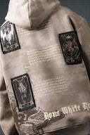 Runestone Oversized Printed Hoodie - Echolope