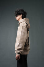 Runestone Oversized Printed Hoodie - Echolope