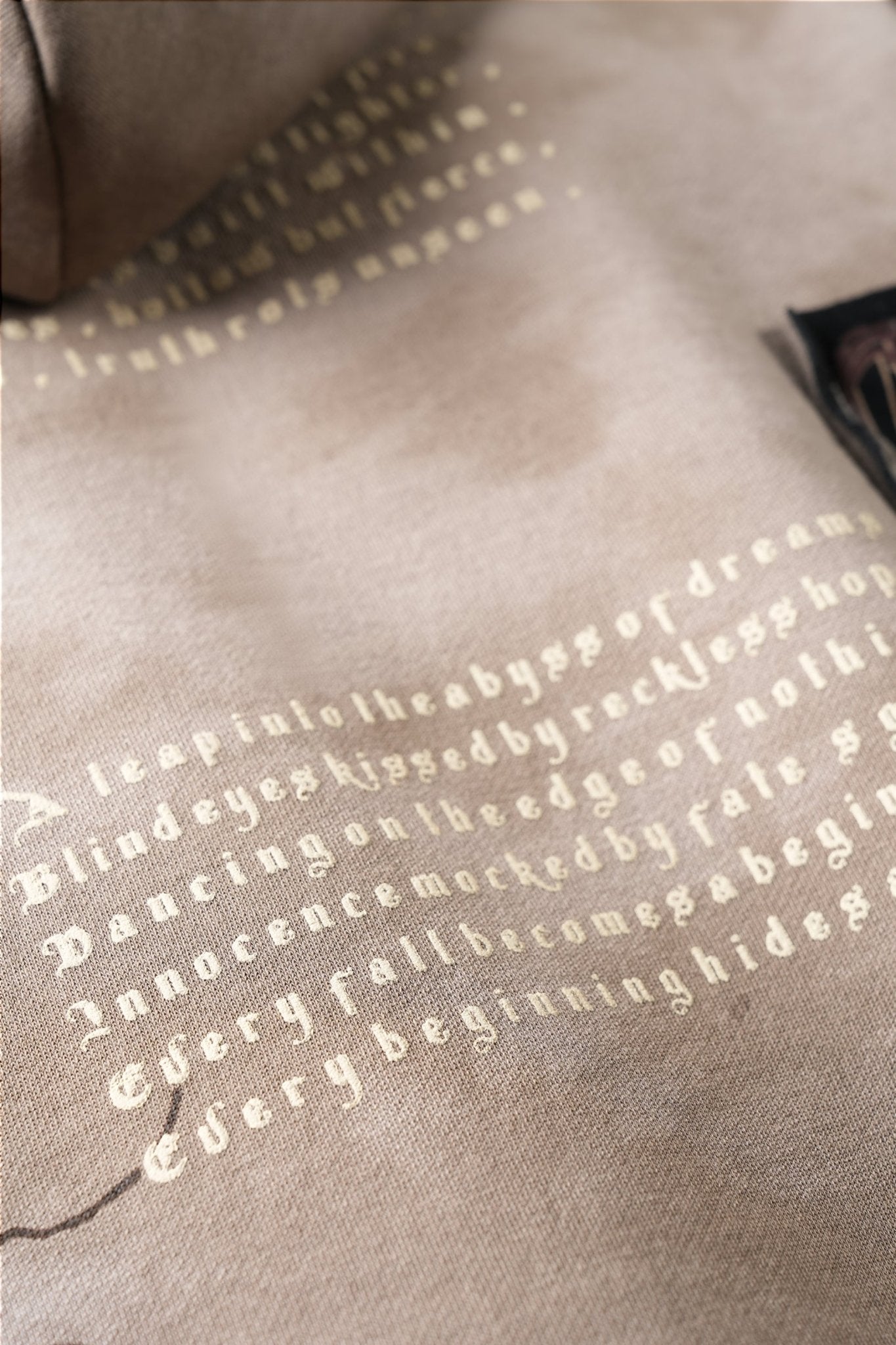 Runestone Oversized Printed Hoodie - Echolope