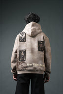 Runestone Oversized Printed Hoodie - Echolope
