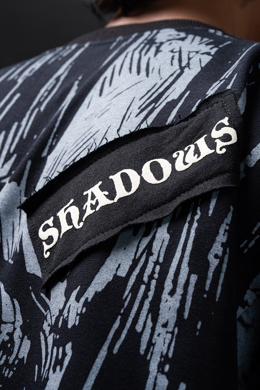 Shadows Oversized Graphic T-Shirt - Echolope