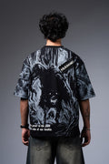 Shadows Oversized Graphic T-Shirt - Echolope