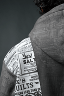 Static Oversized Printed Hoodie - Echolope