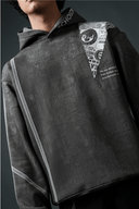 Static Oversized Printed Hoodie - Echolope