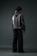 Static Oversized Printed Hoodie - Echolope