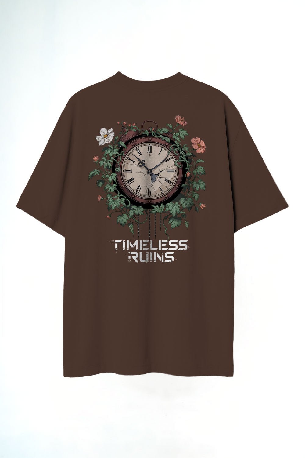 Timeless Ruins Oversized Tee For Men - Echolope