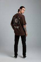 Timeless Ruins Oversized Tee For Men - Echolope