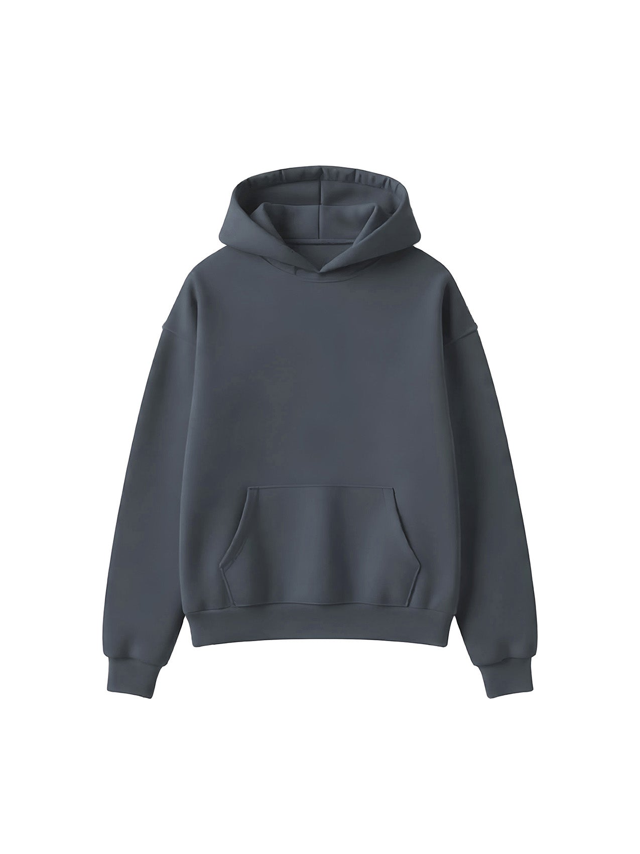 Women's Premium Dark Gray Oversize Hoodie - Main Image